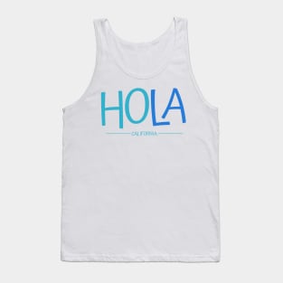 Hola Los Angeles, California Tank Top